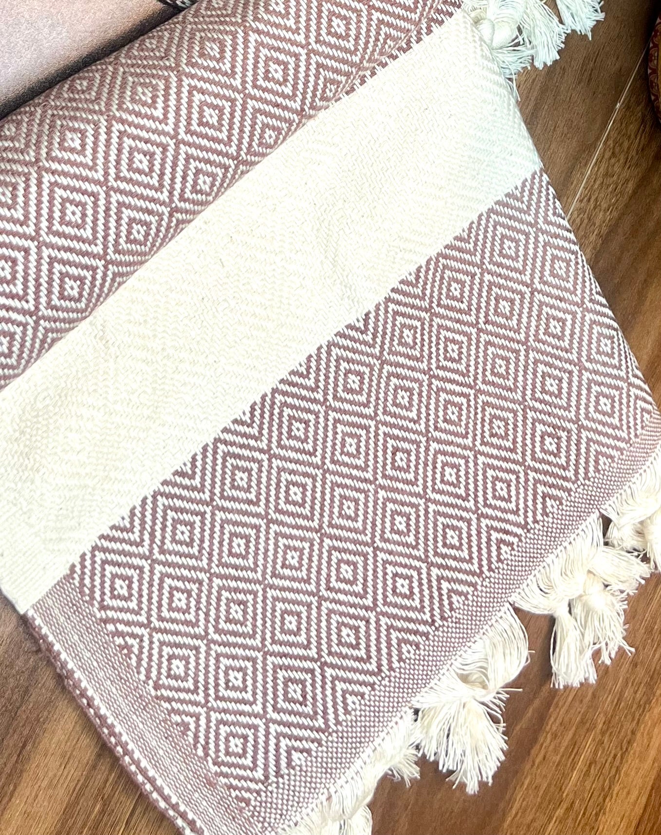 Luxury Tea Towel, Turkish Tea Towels, Organic Cotton Washcloth Diamond Weave Pattern