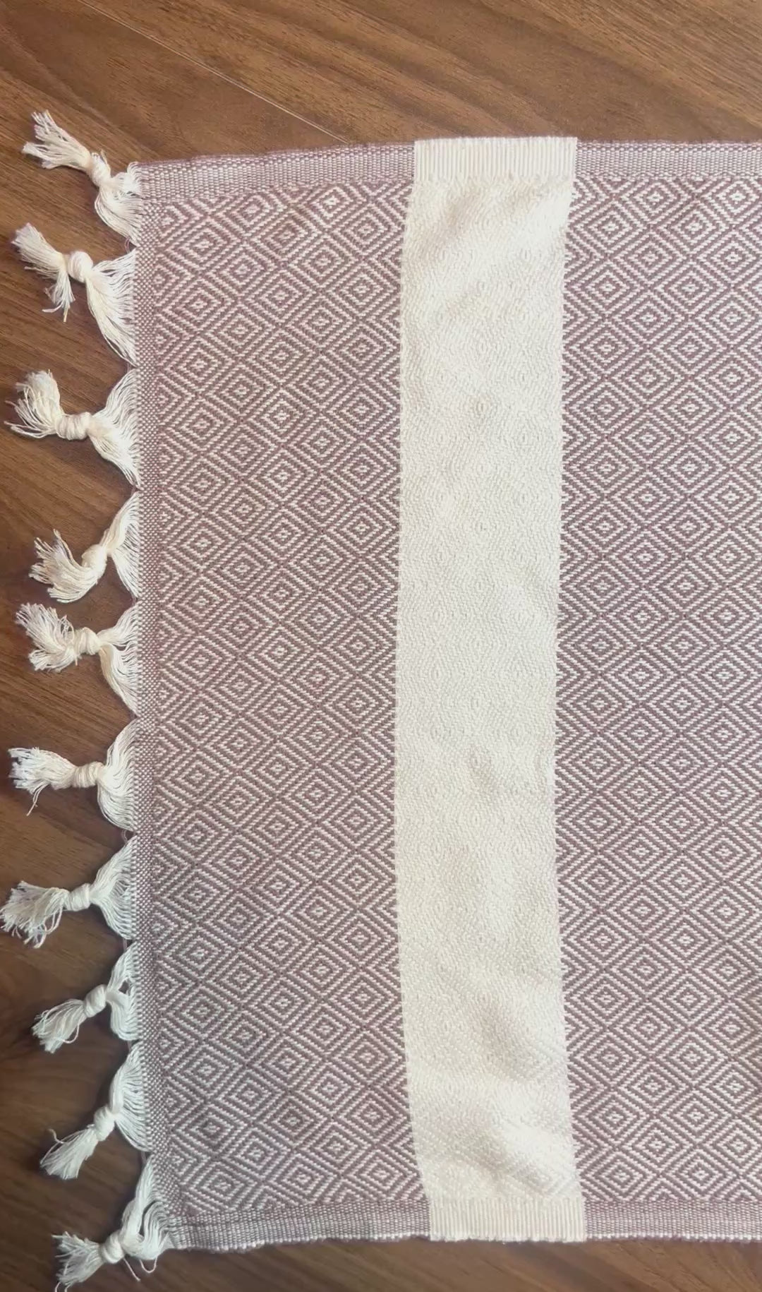 Luxury Tea Towel, Turkish Tea Towels, Organic Cotton Washcloth Diamond Weave Pattern