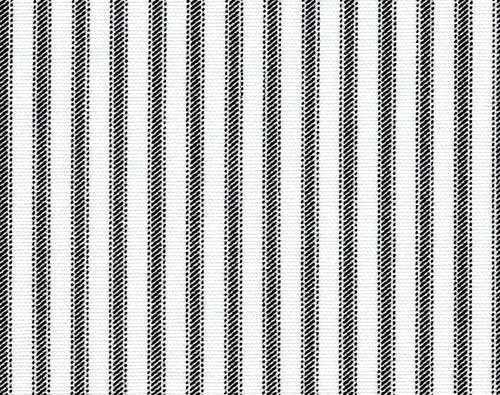 Farmhouse ticking stripe curtains panels drapes cafe curtains blue red black white or 1 valance USA made