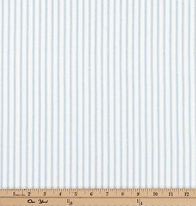 Farmhouse ticking stripe curtains panels drapes cafe curtains blue red black white or 1 valance USA made