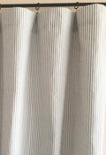 Farmhouse ticking stripe curtains panels drapes cafe curtains blue red black white or 1 valance USA made