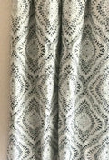 Pair of Indigo curtains panels drapes or valance